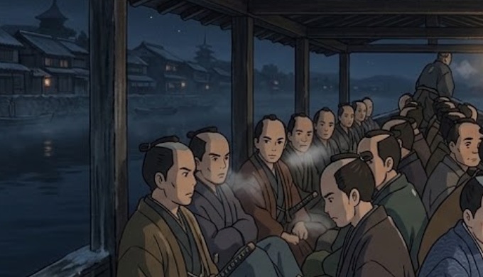 伏見の三十石船