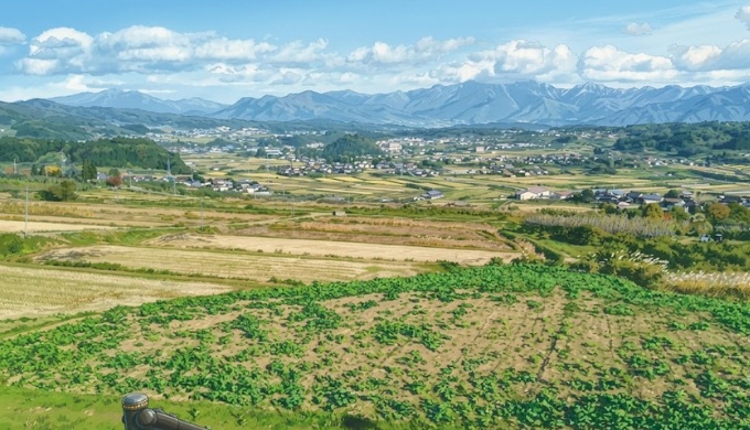飯綱町の風景