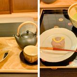 大和屋のあんバターサンドと上生菓子
