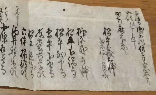 元治元年３月家茂参内に供奉した大名（一次資料）２